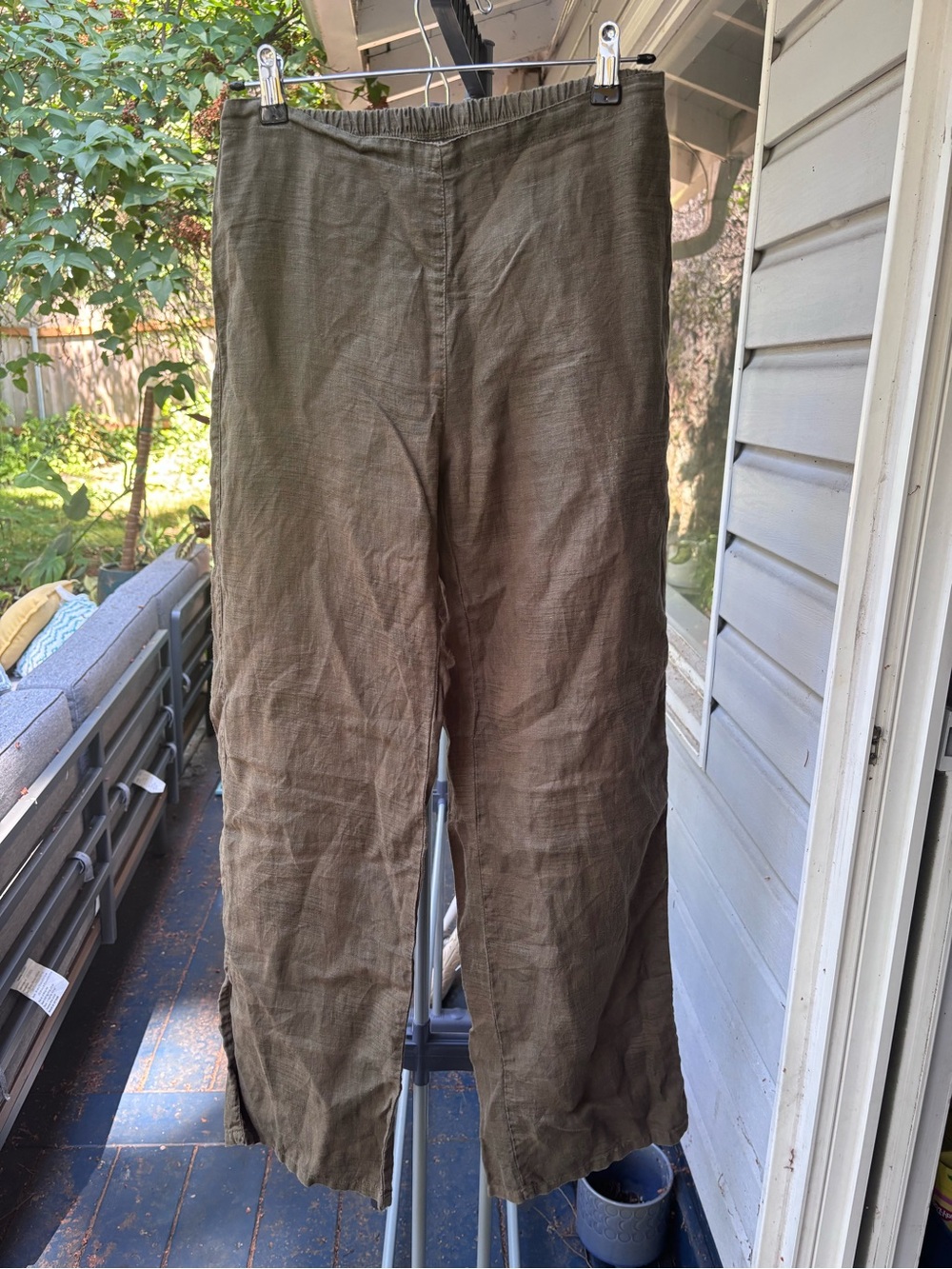 Vintage 100% Linen Pants